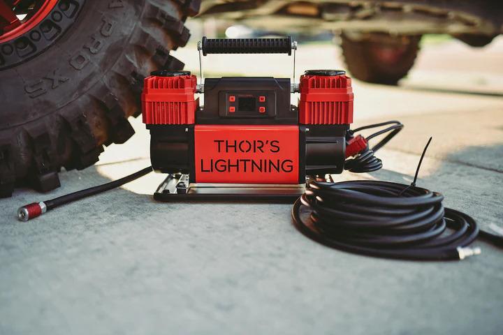 Thor’s Lightning Bolt TrueDual Air Compressor TotalControl Thor’s Lightning Bolt TrueDual Air Compressor TotalControl